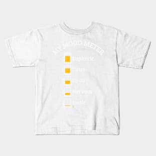 My Mood Meter (Beer Drinker / V2 / NEG) Kids T-Shirt